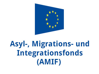 Logo für den Asyl-, Migrations- und Integrationsfonds